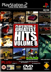 PlayStation 2 Greatest Hits Volume 8 Box Art