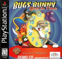 Bugs Bunny: Lost in Time Demo CD Box Art