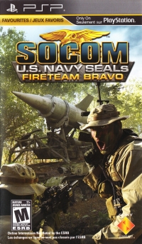SOCOM: U.S. Navy SEALs: Fireteam Bravo - Favourites Box Art