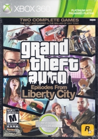 Grand Theft Auto: Episodes from Liberty City - Platinum Hits [CA] Box Art