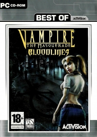Vampire: The Masquerade: Bloodlines - Best of Activision Box Art