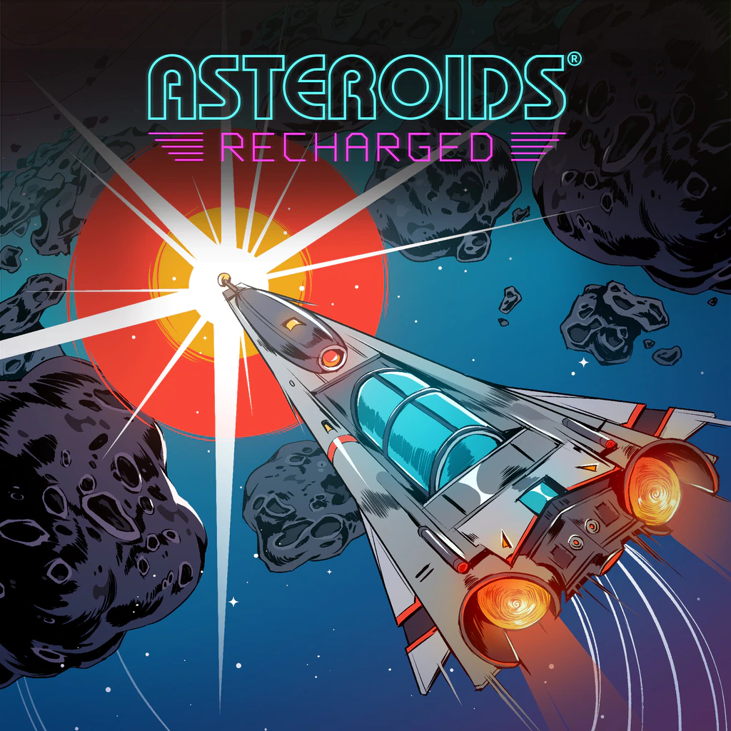Asteroids: Recharged Box Art
