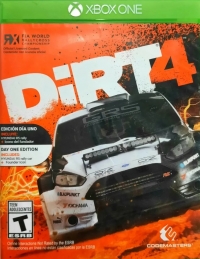 Dirt 4 - Day One Edition [MX] Box Art