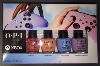 OPI Los Angeles x Xbox Nail Lacquer 4-pack Box Art