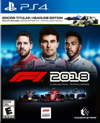 F1 2018 - Headline Edition [MX] Box Art