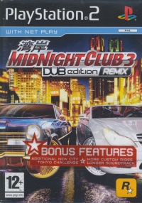 Midnight Club 3: Dub Edition Remix (5305129 / Bonus Features) Box Art