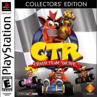 Crash Team Racing - Collectors' Edition (white disc) Box Art