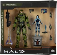 Wicked Cool Toys Halo: The Spartan Collection - Master Chief With the Weapon + Accessories Box Art