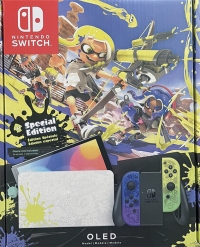 Nintendo Switch OLED - Splatoon 3 Box Art