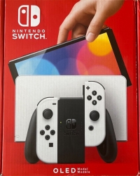 Nintendo Switch OLED (White / White) [UK] Box Art