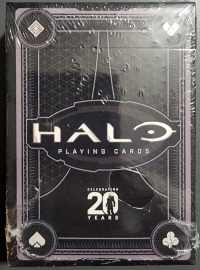 Halo 20th Anniversary Playing Cards Box Art
