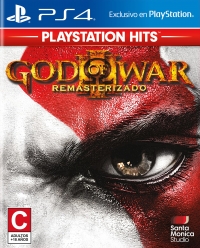 God of War III Remasterizado - PlayStation Hits Box Art