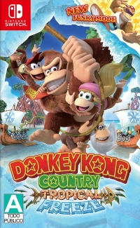 Donkey Kong Country: Tropical Freeze (114904A) Box Art