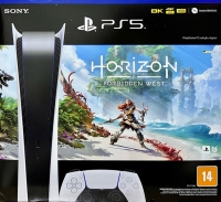 Sony PlayStation 5 Edição Digital CFI-1114B - Horizon Forbidden West Box Art