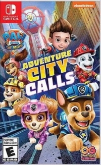PAW Patrol The Movie: Adventure City Calls Box Art