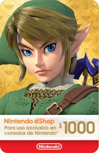Nintendo eShop $1000 Gift Card [MX] Box Art