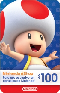 Nintendo eShop $100 Gift Card [MX] Box Art
