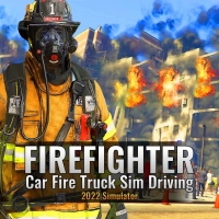 Firefighter: Car Fire Truck Sim Driving 2022 Simulator Box Art