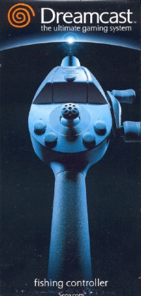 Sega Fishing Controller (black box) - Sega Dreamcast Accessory
