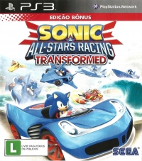 Sonic & All-Stars Racing Transformed - Edição Bônus Box Art