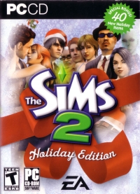 Sims 2, The: Holiday Edition (Special Bonus) Box Art