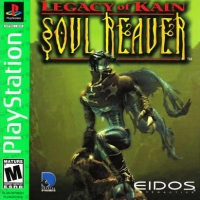 Legacy of Kain: Soul Reaver - Greatest Hits (Crystal Dynamics blue logo) Box Art