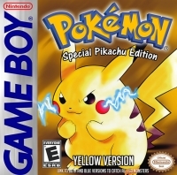 Pokémon Yellow Version: Special Pikachu Edition (black ESRB / 83% Total Recovered Fiber) Box Art
