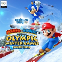 Mario & Sonic at the Winter Olympic Games: Sochi 2014 Box Art