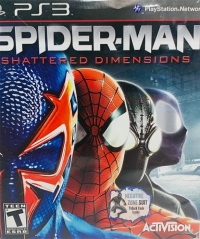 Spider-Man: Shattered Dimensions (Negative Zone Suit) Box Art