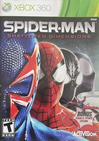 Spider-Man: Shattered Dimensions (Bonus Scarlet Spider Suit) Box Art