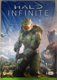 Halo Infinite cloth poster Box Art