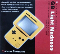 Madness Gameware GB Light Madness (Yellow) Box Art