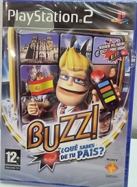 Buzz! ¿Qué Sabes de tu País? Box Art