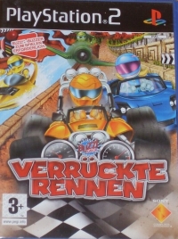 Buzz! Junior: Verrückte Rennen (PEGI) Box Art