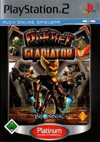 Ratchet: Gladiator - Platinum [DE] Box Art