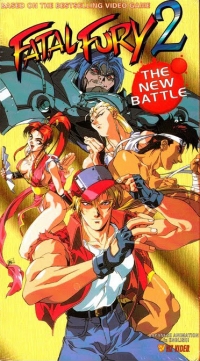Fatal Fury 2: The New Battle (VHS) Box Art