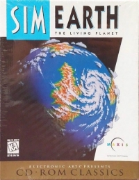 SimEarth: The Living Planet - CD-ROM Classics Box Art