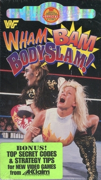 WWF Wham Bam BodySlam! (VHS) Box Art