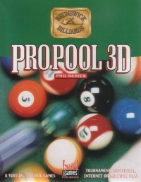 Brunswick Billiards Pro Pool 3D Box Art