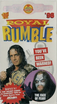 WWF Royal Rumble '96 (VHS) Box Art