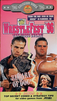 WWF WrestleFest '96 (VHS) Box Art