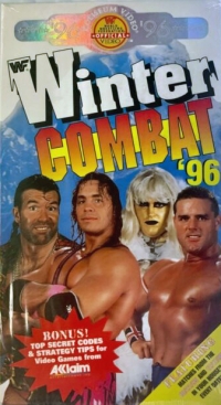 WWF Winter Combat '96 (VHS) Box Art
