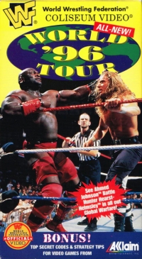 WWF World Tour '96 (VHS) Box Art