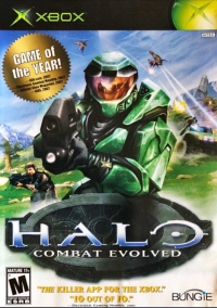 Halo: Combat Evolved (Game of the Year! / X10-87006) Box Art