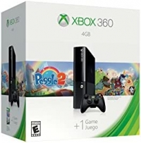 Microsoft Xbox 360 E 4GB - Peggle 2 [NA] Box Art