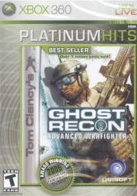 Tom Clancy's Ghost Recon: Advanced Warfighter - Platinum Hits Box Art