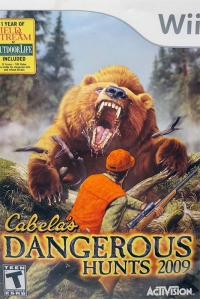 Cabela's Dangerous Hunts 2009 (Field & Stream) Box Art
