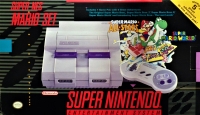 Nintendo Super NES Mario Set - Super Mario World Box Art