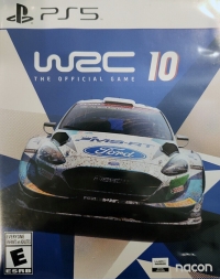 WRC 10 Box Art