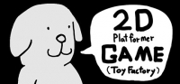 2D Platformer Game: Toy Factory Box Art
